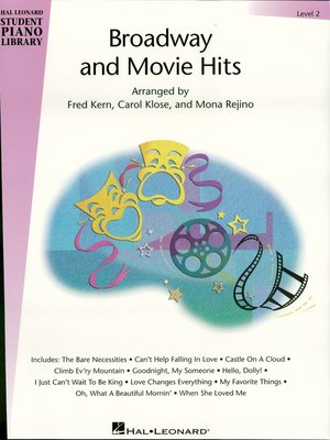 cover image of Broadway and Movie Hits--Level 2 (Songbook)